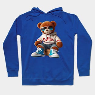 Dallas Teddy Bear Hoodie